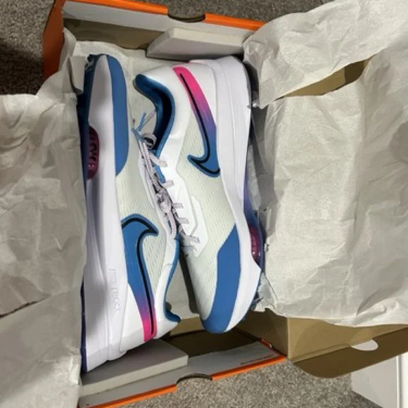 Nike Air ZM Infinity Tour Next% NRG Live to Play White Blk aurora Blue Men's 14